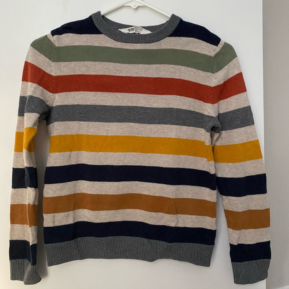 H&M Striped Colors Boys Sweater